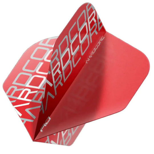 Red Dragon Hardcore XT Radical White Triple Flights