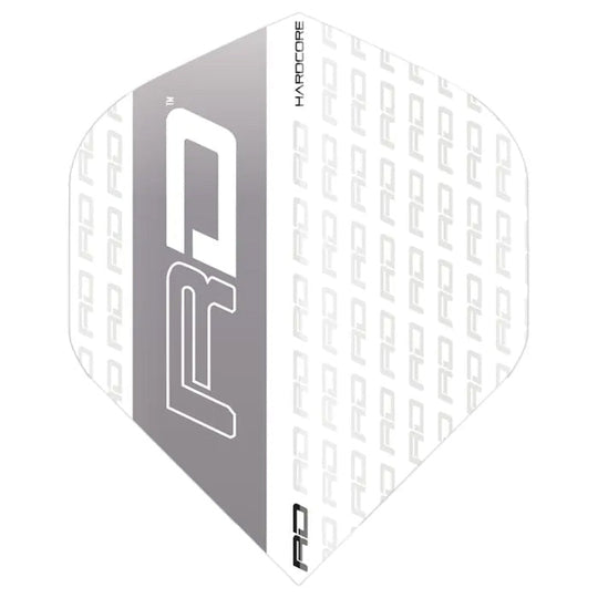 Red Dragon Hardcore XT White & Grey RD Flights