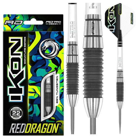Red Dragon Ikon 1.2 85% Tungsten Steel Tip Darts