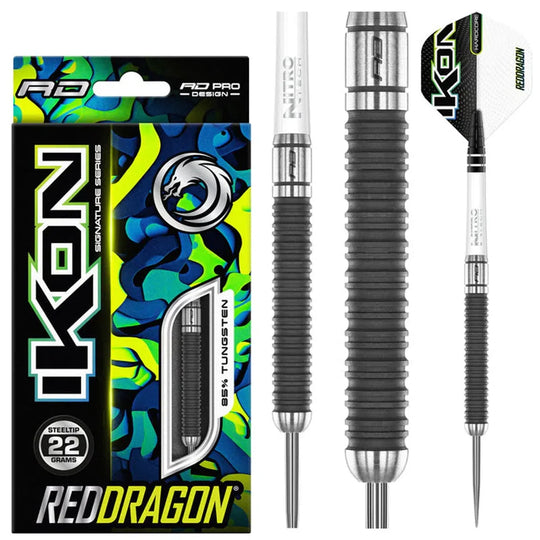 Red Dragon Ikon 1.4 85% Tungsten Steel Tip Darts