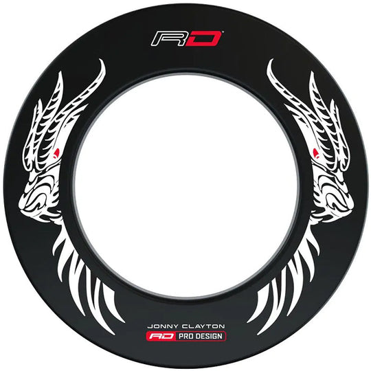 Red Dragon Jonny Clayton Dartboard Surround