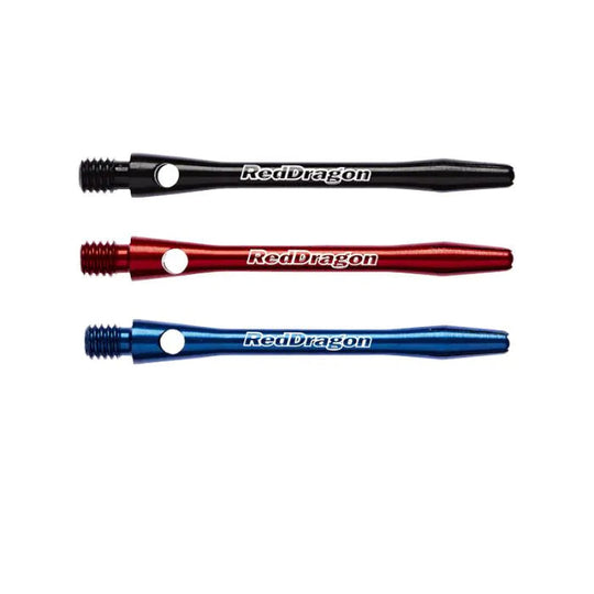Red Dragon Laser Etched Aluminium Shafts - Medium