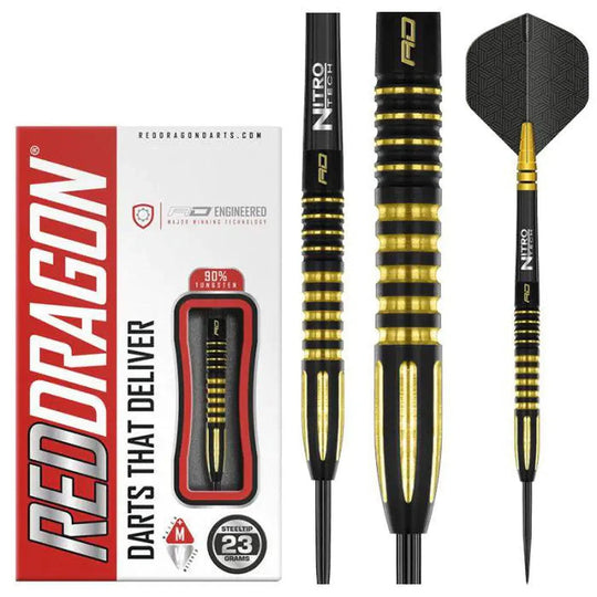Red Dragon Neil Duff 90% Tungsten Steel Tip Darts