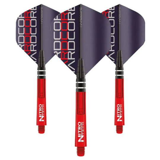 Red Dragon Nitrotech Flight & Shaft Combo Red