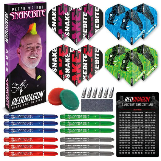 Red Dragon Official Peter Wright Accessory Pack