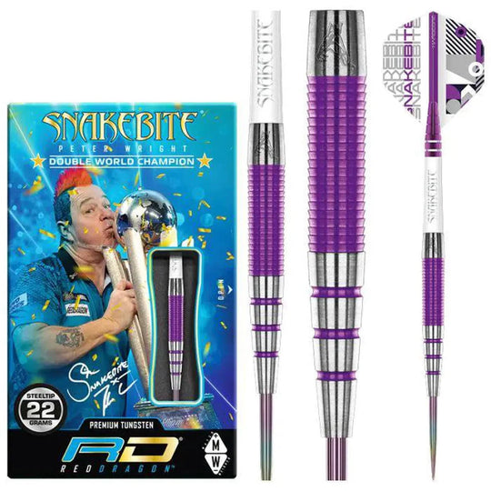 Red Dragon Peter Wright PL15 Medusa 90% Tungsten Steel Tip Darts
