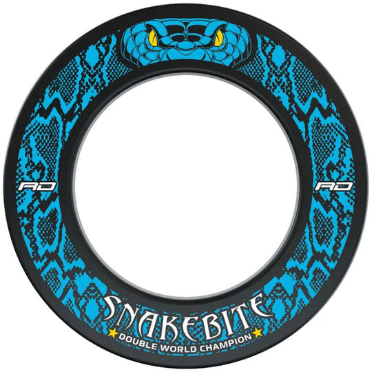 Red Dragon Peter Wright Snakebite Double World Champion Dartboard Surround