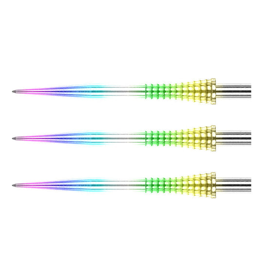 Red Dragon Raptor GT Gripped Points - Rainbow