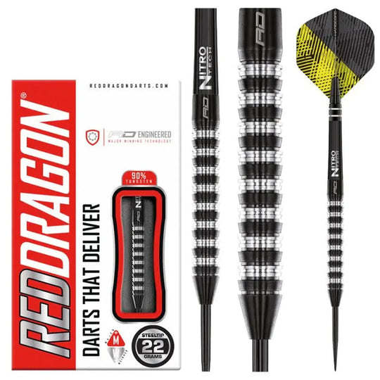 Red Dragon Razer Edge Elite 90% Tungsten Steel Tip Darts