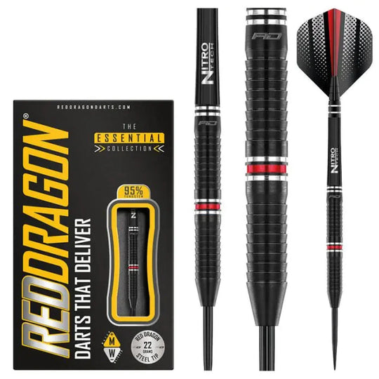 Red Dragon Razer Edge ZX-95 95% Tungsten Steel Tip Darts