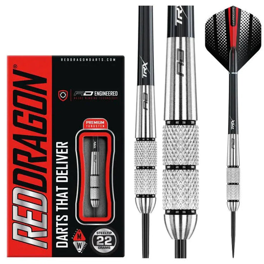 Red Dragon Red Flash 80% Tungsten Steel Tip Darts