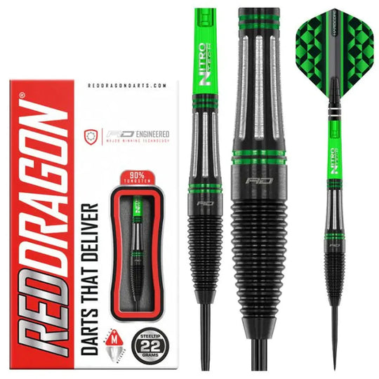 Red Dragon Slipstream 90% Tungsten Steel Tip Darts