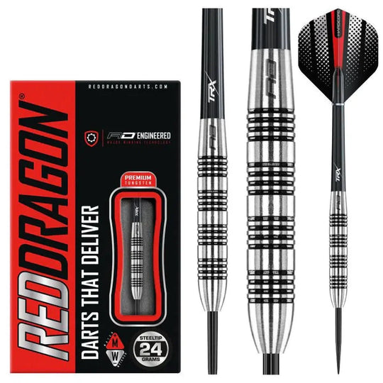 Red Dragon Striker 80% Tungsten Steel Tip Darts