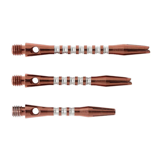 Shot Anodised Aluminium Pyramid Copper Shafts