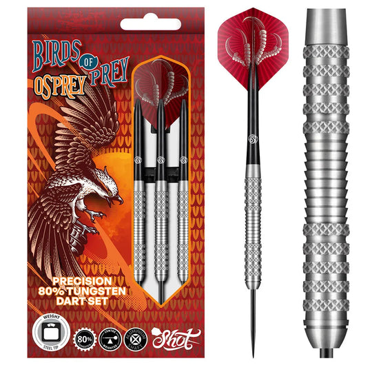 Shot Birds of Prey Osprey 80% Tungsten Steel Tip Darts
