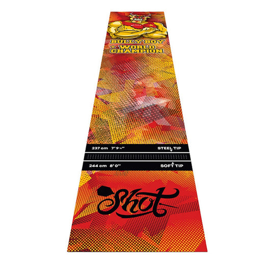 Shot Bully Boy Michael Smith Dart Mat