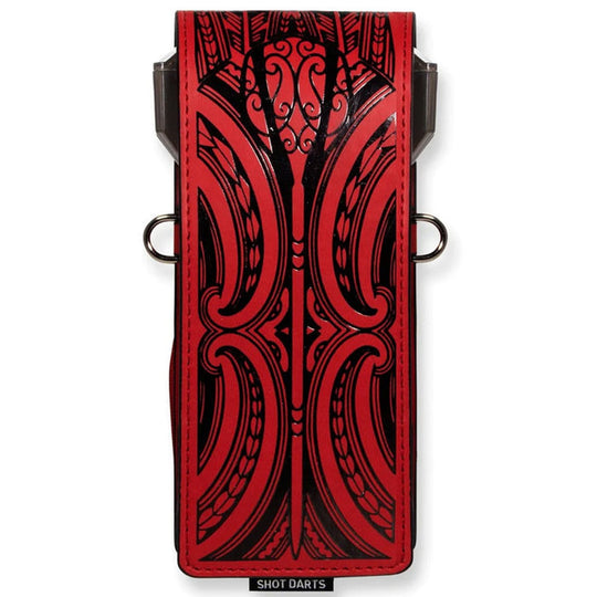 Shot Inked Dart Wallet Ta Moko Red