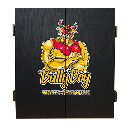 Shot Michael Smith Bully Boy Dartboard Cabinet Set