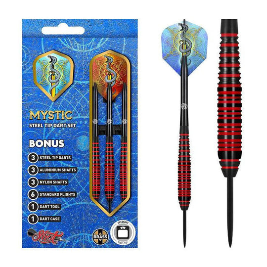 Shot Mystic Brass Steel Tip Darts