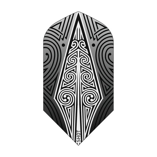 Shot Odins Spear Black Slim Flights