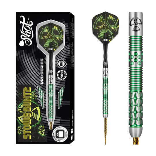 Shot Pro Series Stowe Buntz 2.0 90% Tungsten Steel Tip Darts