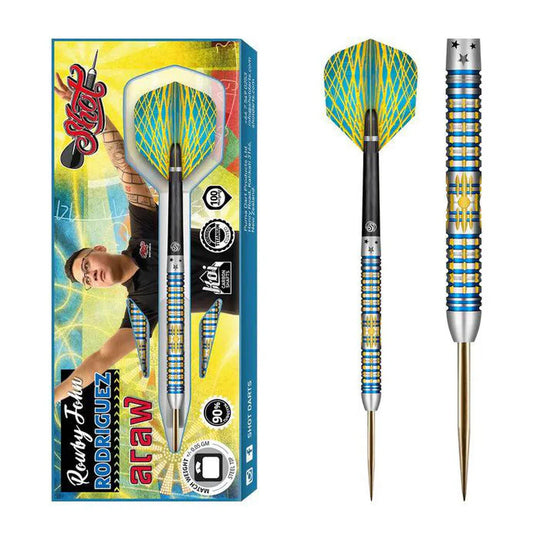 Shot Rowby-John Rodriguez Araw 90% Tungsten Steel Tip Darts