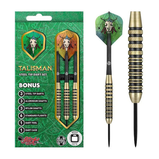 Shot Talisman Brass Steel Tip Darts