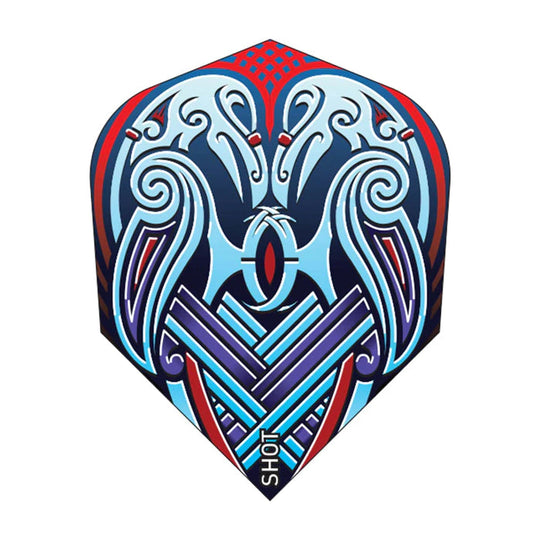 Shot Viking Raven Blue Standard No6 Flights