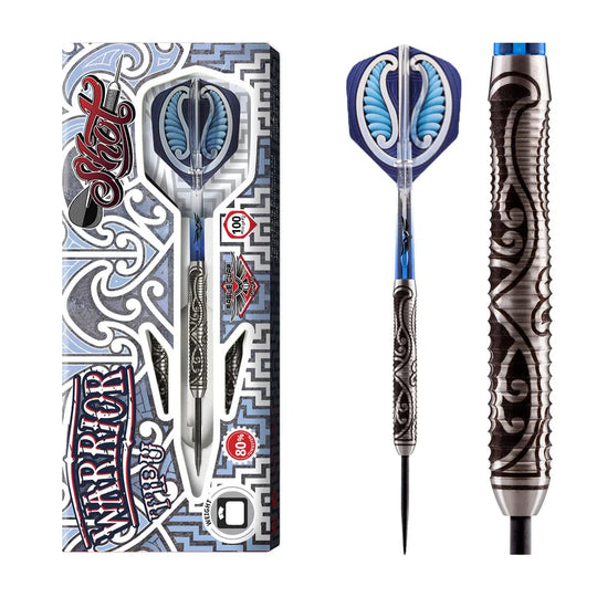 Shot Warrior Tipu 80% Tungsten Steel Tip Darts