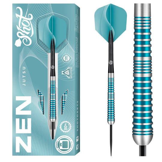 Shot Zen Series Jutsu 2.0 80% Tungsten Steel Tip Darts