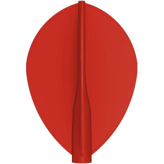Target Darts 8 Flight Teardrop Red
