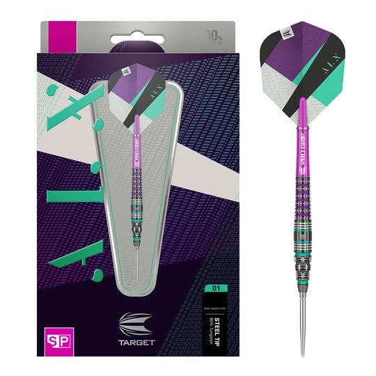 Target Darts ALX 01 Swiss Point 90% Tungsten Steel Tip Darts