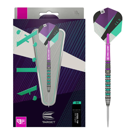 Target Darts ALX 04 Swiss Point 90% Tungsten Steel Tip Darts