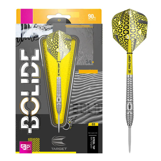 Target Darts Bolide 03 90% Tungsten Steel Tip Darts