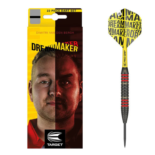Target Darts Dimitri Van Den Bergh Brass Steel Tip Darts