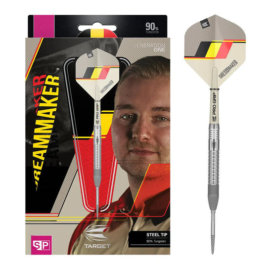 Target Darts Dimitri Van Den Bergh Dream Maker Gen 1 90% Tungsten Steel Tip Darts