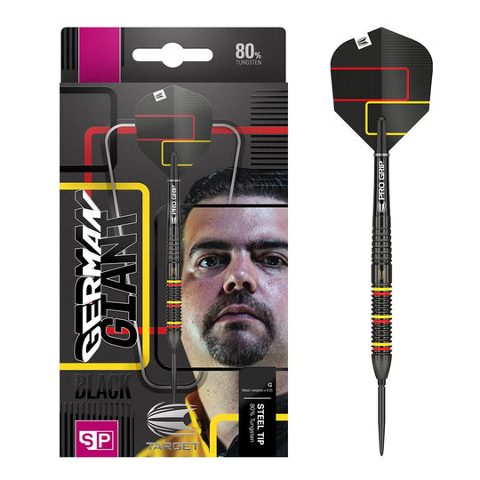 Target Darts Gabriel Clemens Black 80% Tungsten Steel Tip Darts