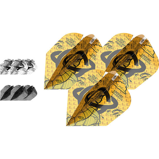 Target Darts Gabriel Clemens Ink No6 Flights x 3