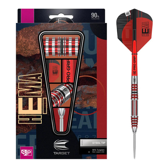 Target Darts Hema 02 90% Tungsten Steel Tip Darts