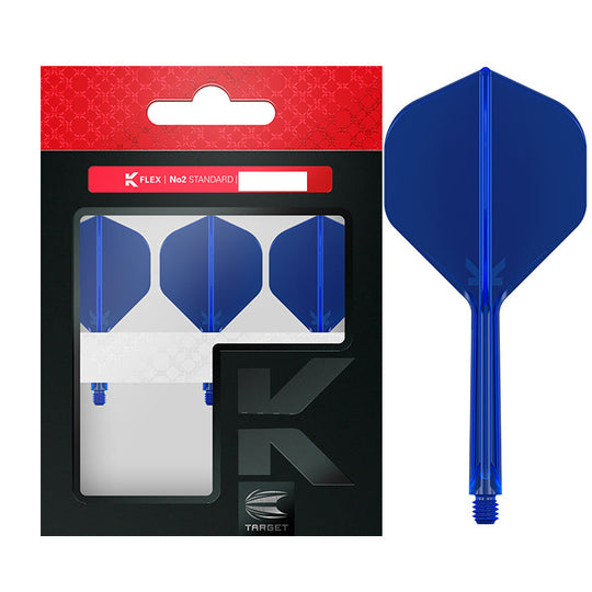 Target Darts K-Flex Flight System No2 - Blue
