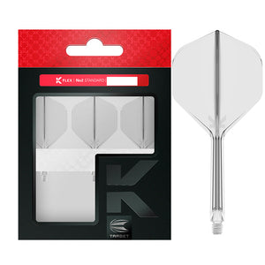 Target Darts K-Flex Flight System No2 - Clear