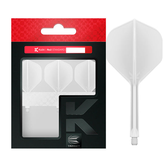 Target Darts K-Flex Flight System No2 - White
