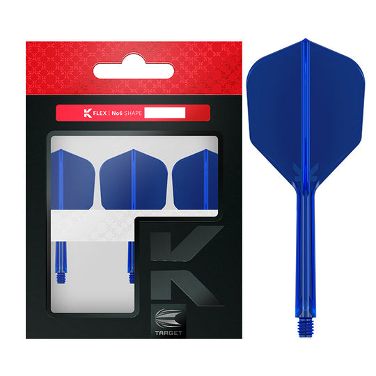 Target Darts K-Flex Flight System No6 - Blue