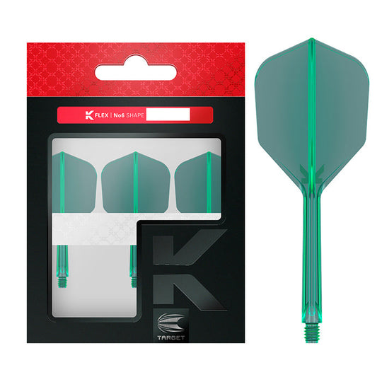 Target Darts K-Flex Flight System No6 - Green