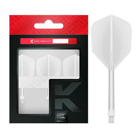 Target Darts K-Flex Flight System No6 - White