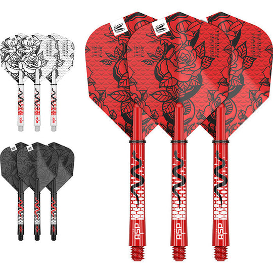 Target Darts Nathan Aspinall Ink Flight & Shaft Kit