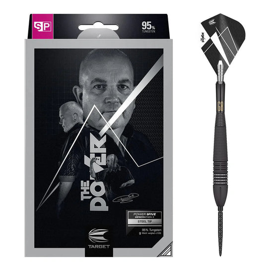 Target Darts Phil Taylor Power 9Five Gen 8 95% Tungsten Steel Tip Darts