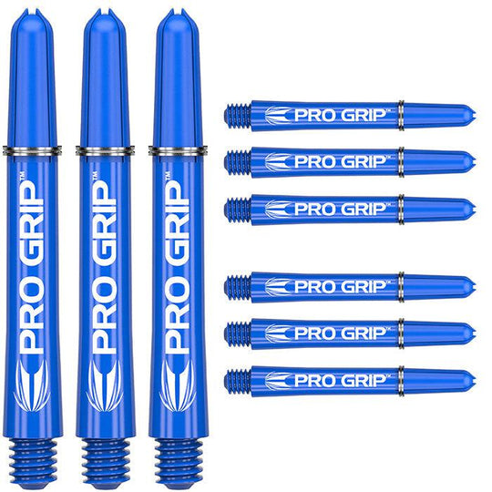 Target Darts Pro Grip Blue Dart Shafts (3 x Sets)