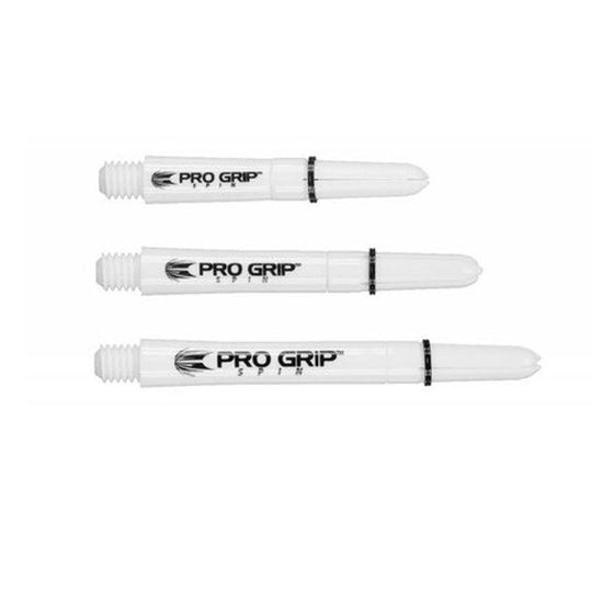Target Darts Pro Grip Spin Dart Shafts - White