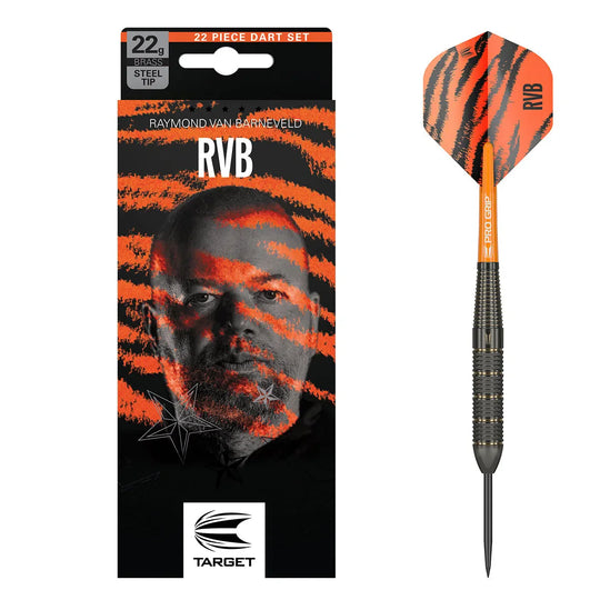 Target Darts RVB Brass 2023 Steel Tip Darts